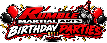 Birthday Parties at Rumble Martial Arts logo
